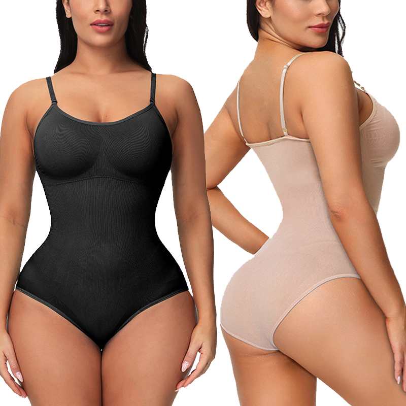 Seamless Underwear Women - Aishang Jednoczęściowe Bezszwowe Body Modelujące Sylwetkę,