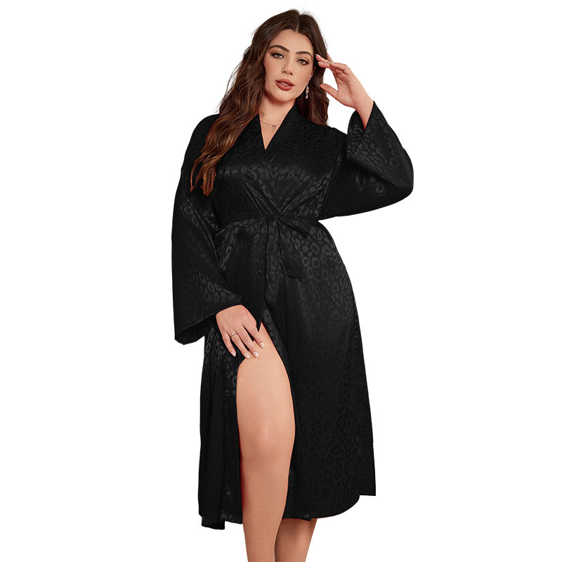 Szlafrok Plus Size Damski Piża – Robe Silk Women recenzja i cena