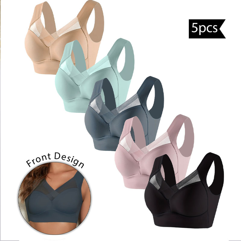 5PCS Damskie biustonosze sport – Bralette Wireless Soft recenzja i cena